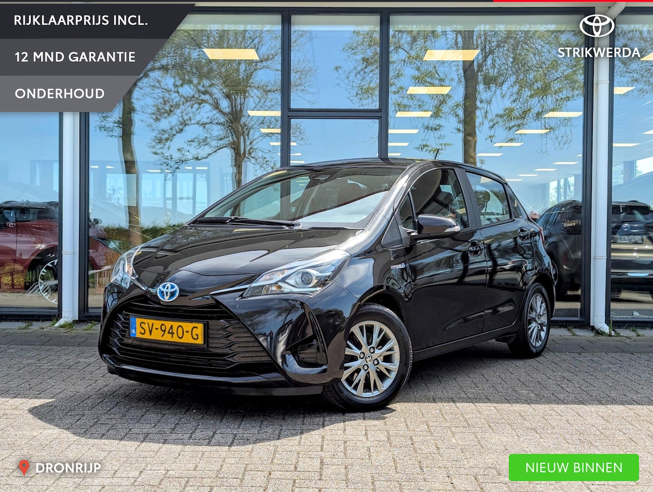 Toyota Yaris - 1.5 Hybrid Aspiration | Cruise- Climate control | Automaat | Navi | Bluetooth - AutoWereld.nl