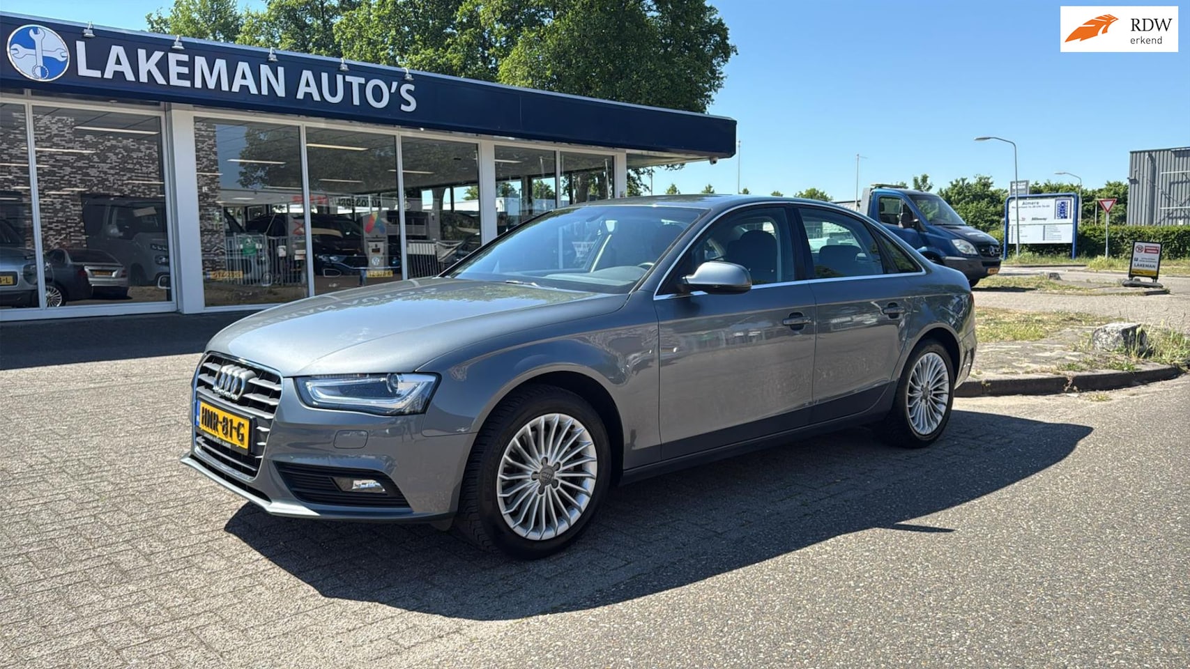 Audi A4 Limousine - 1.8 TFSI Pro Line Xenon Navi Greyline Huurkoop Inruil APK Garantie - AutoWereld.nl