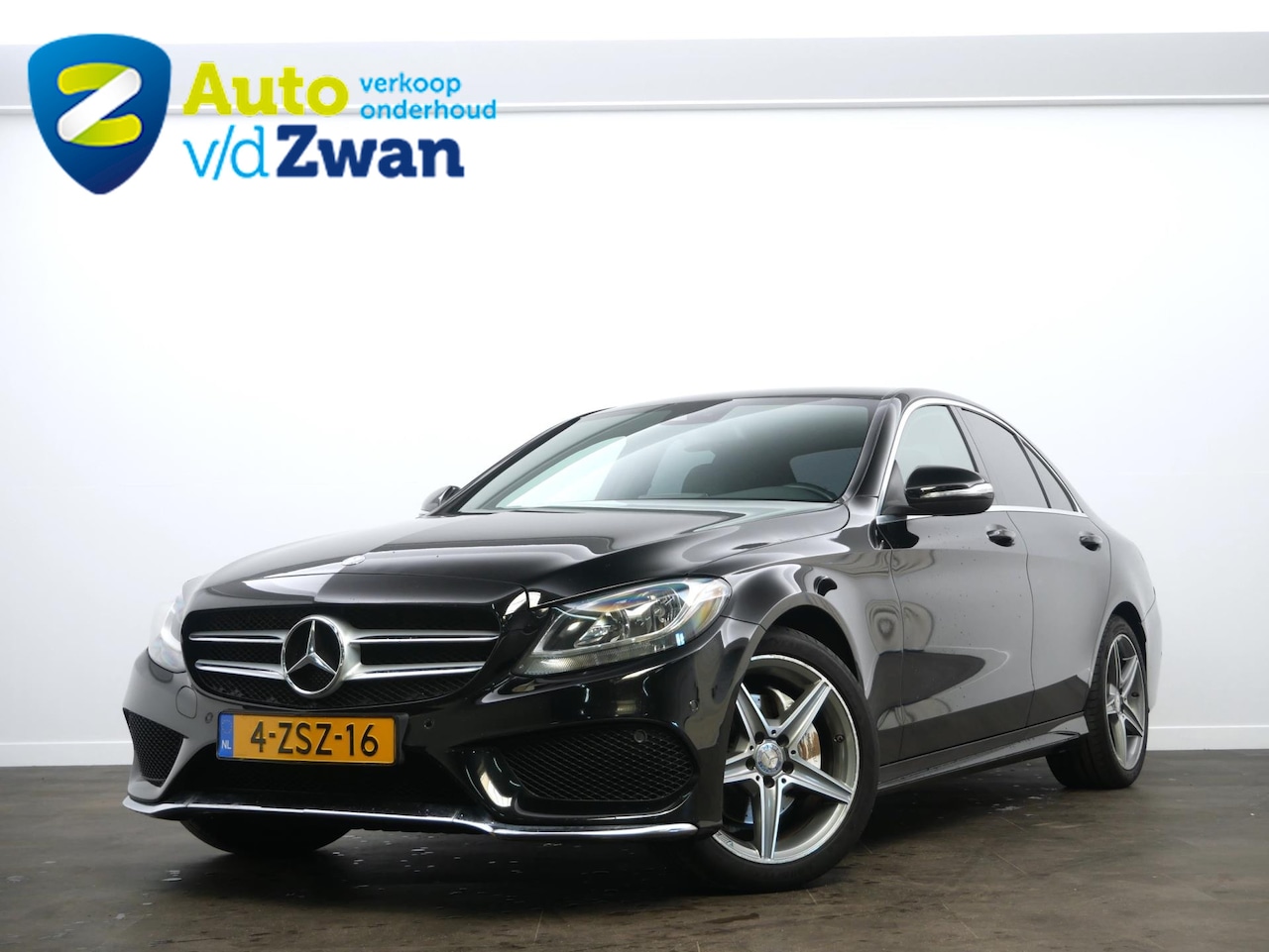 Mercedes-Benz C-klasse - 180 Prestige Amg-Pakket/Leer/Navi - AutoWereld.nl