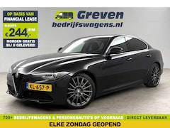 Alfa Romeo Giulia - 2.2 Eco Business Super 180PK LED Camera Cruise Clima Navigatie Leder 19"LMV