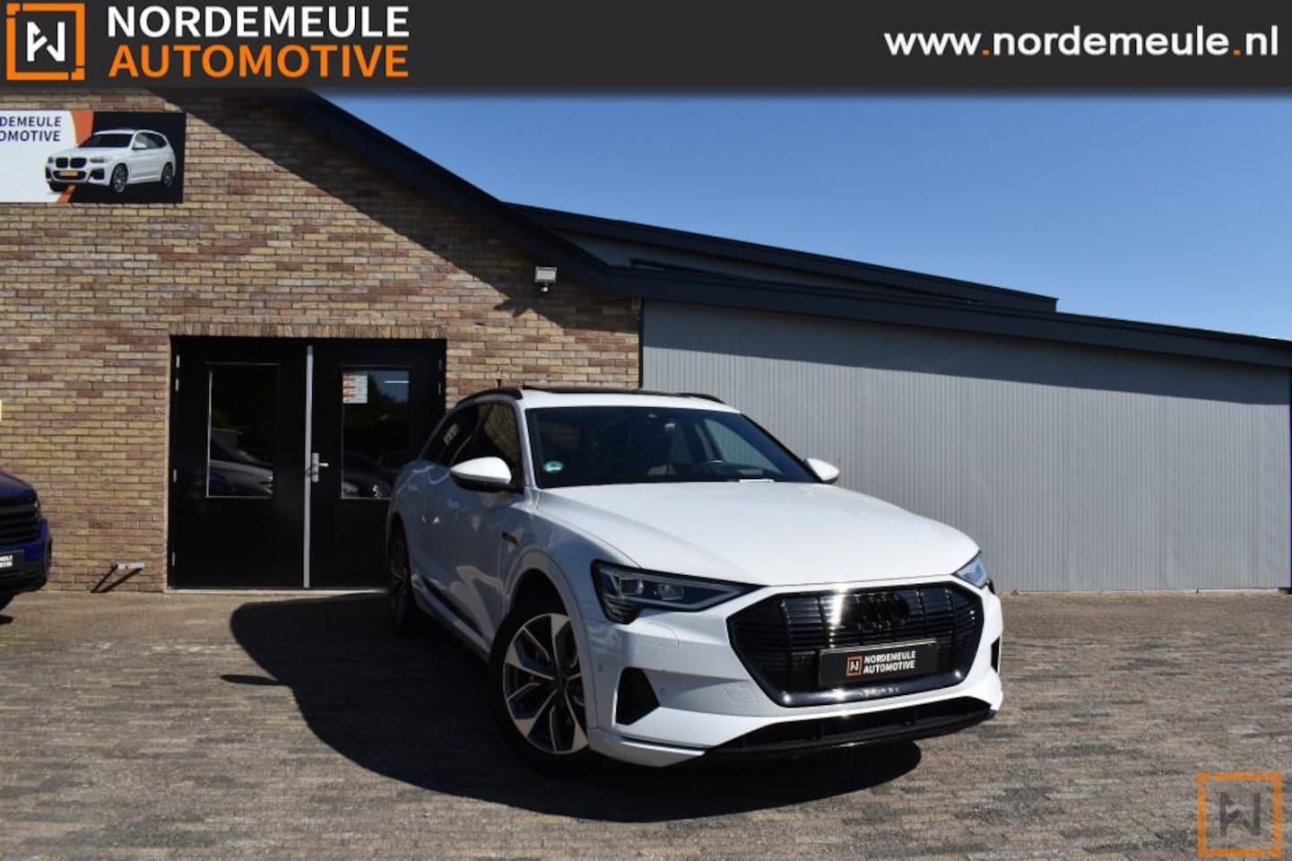Audi e-tron - E-TRON 55 Q ADV PL+ S Line, Nachtzicht, 360 Camera, Pano - AutoWereld.nl