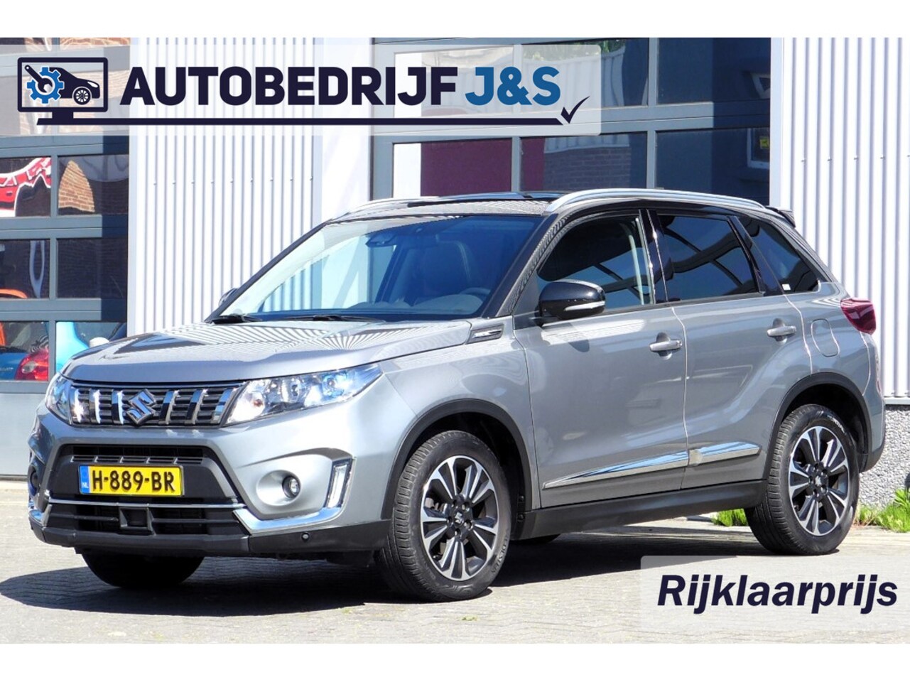 Suzuki Vitara - 1.4 Boosterjet Stijl Automaat Pano Trekhaak All season Rijklaarprijs! | 12 Maanden Garanti - AutoWereld.nl