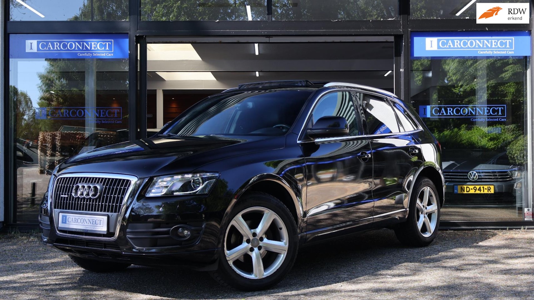 Audi Q5 - 2.0 TFSI Quattro S-line 211pk|PDC|Pano|Tr.haak|Full-options. - AutoWereld.nl