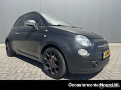 Fiat 500 - 0.9 TwinAir Lounge | Leer | NAP | Black Jack