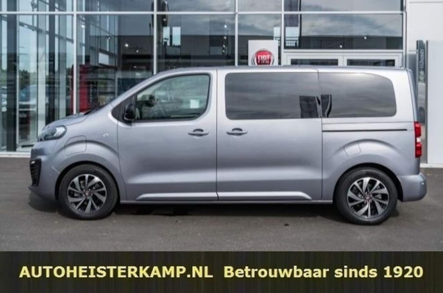 Fiat E-Ulysse - E-Scudo Lounge 32.500 EX BTW L2 75kWh 8-zitter Leer Panoramadak EL. Schuifdeuren Camera - AutoWereld.nl