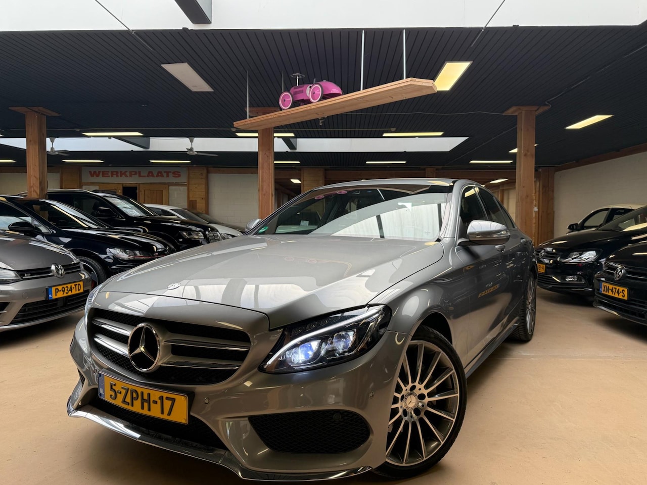 Mercedes-Benz C-klasse - 200 AMG Prestige Airco Stoelvw Cruise Control - AutoWereld.nl