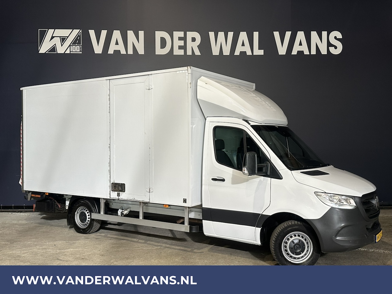Mercedes-Benz Sprinter - 314 CDI Bakwagen 22m3 KUUB Laadklep Zijdeur 1035kg Laadvermogen Euro6 Airco | Camera | App - AutoWereld.nl