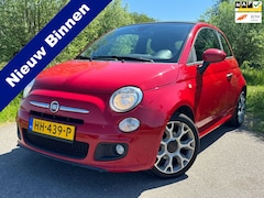 Fiat 500 C - 0.9 TwinAir Turbo 500S / Cabrio Softtop / Airco / Leder - Stof / PDC Achter / LM-Velg 16"
