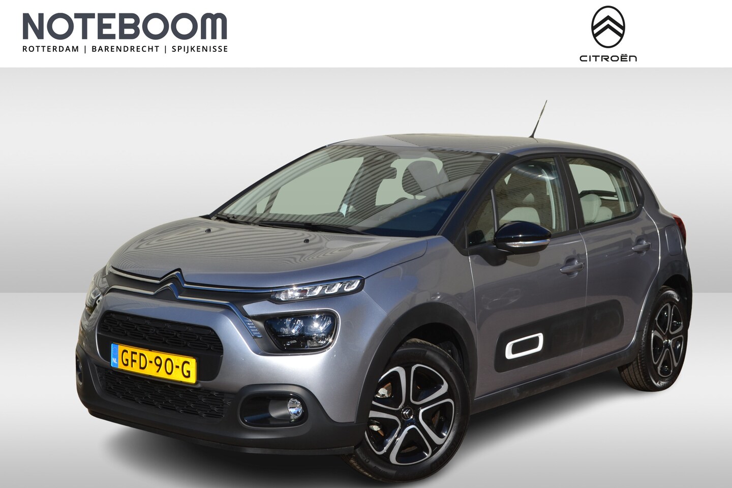 Citroën C3 - 1.2 PureTech Plus I NAVIGATIE I AMBINANCE WOOD I STOELVERWARMING I PARKEERSENDSOREN ACHTER - AutoWereld.nl