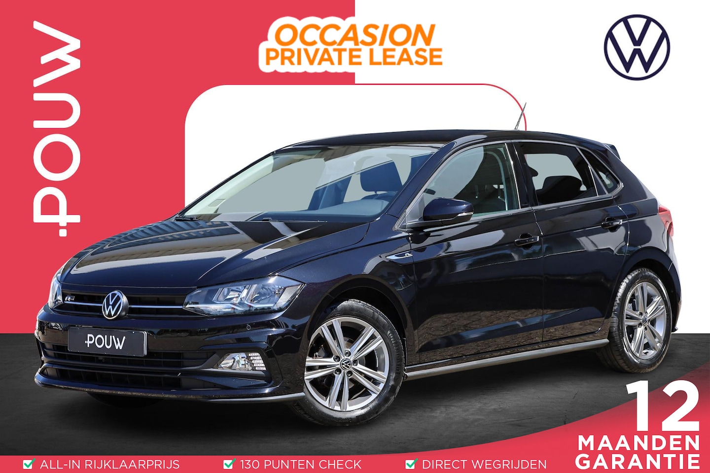 Volkswagen Polo - 1.0 TSI 95pk R-Line Edition | Climate Control | Cruise Control Adaptief | Navigatie | Appl - AutoWereld.nl