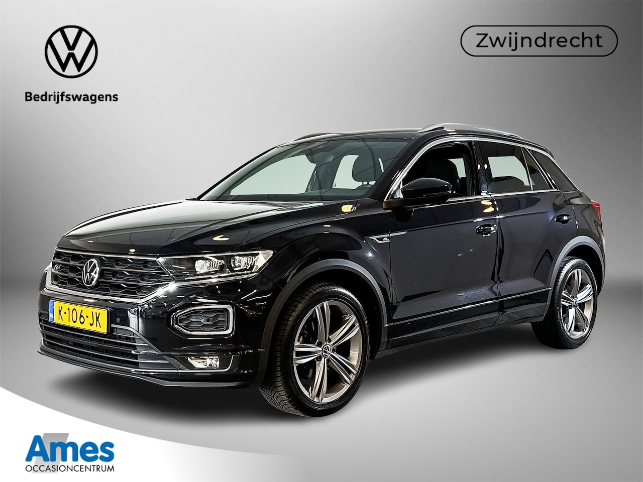 Volkswagen T-Roc - 1.5 TSI 150pk Sport Business R / 18 inch lichtmetaal / LED 'Plus' / Navigatie / Adaptive C - AutoWereld.nl