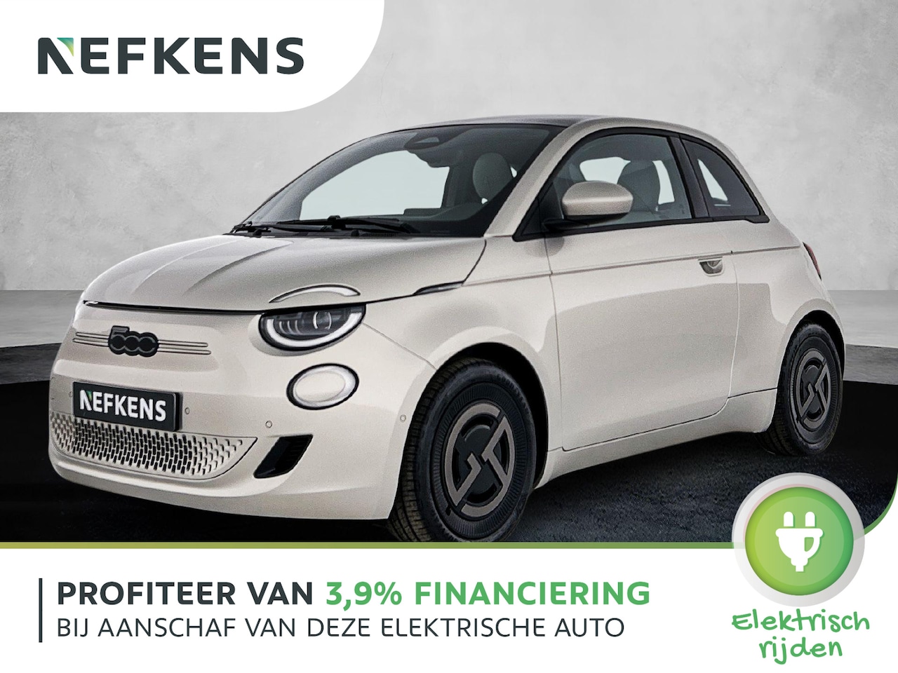 Fiat 500e - EV Giorgio Armani Edition 42 kWh 118 pk | Navigatie | Panoramadak | Achteruitrijcamera | L - AutoWereld.nl