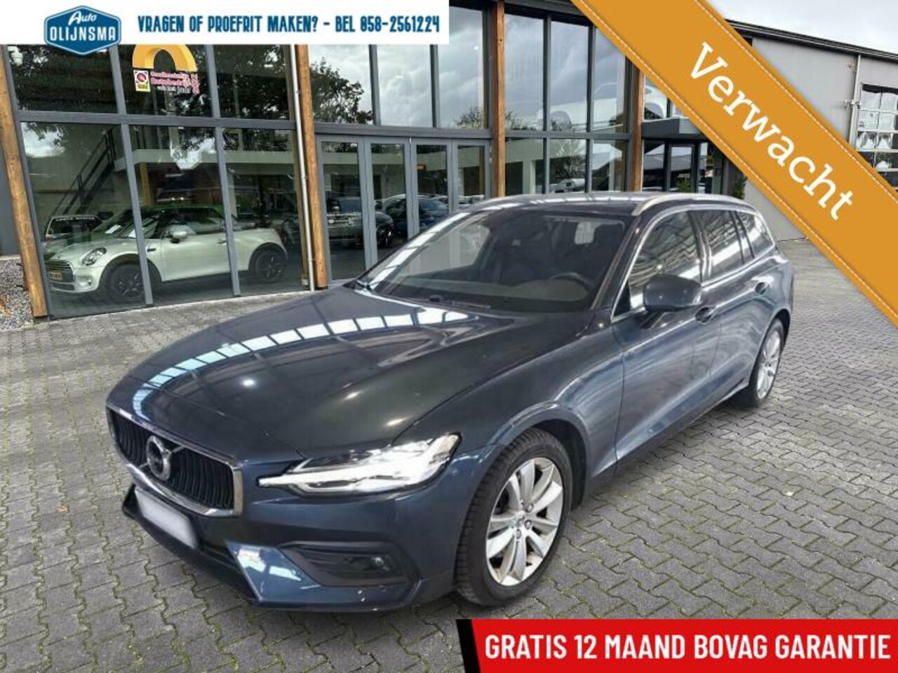 Volvo V60 - 2.0 B4 Momentum Business MildHybrid|360GradenCamera|Blis|Navi - AutoWereld.nl
