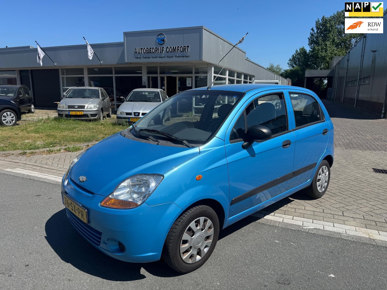 Chevrolet Matiz - 0.8 Breeze. AIRCO / ELEKTRISCHE RAMEN. - AutoWereld.nl