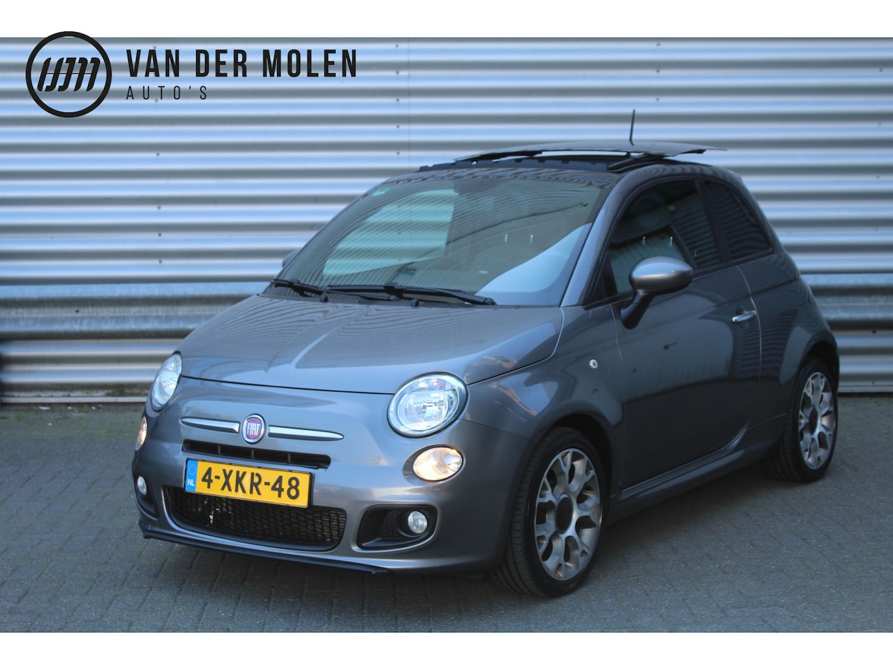 Fiat 500 - 0.9 TwinAir 81pk Turbo 500S NL-Auto NAP Panoramadak Airco 16"LMV CPV El. Ramen - AutoWereld.nl