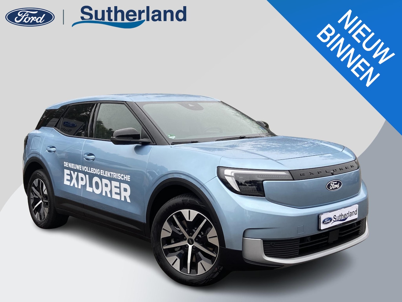 Ford Explorer - Style Standard Range RWD 52 kWh 170pk  Artic Blue | Achteruitrijcamera | 368km Bereik ( WL - AutoWereld.nl