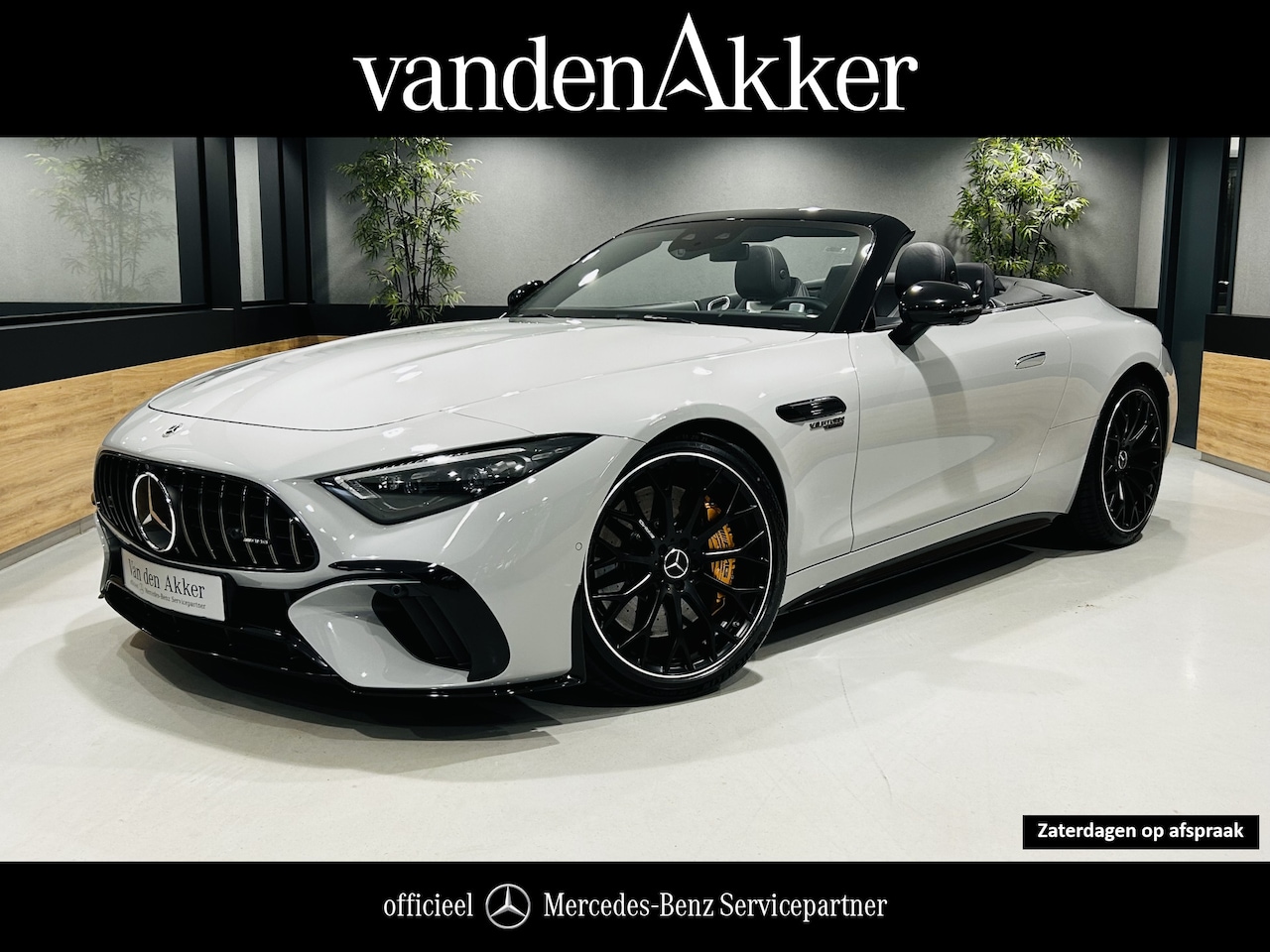 Mercedes-Benz SL-klasse Cabrio - AMG 63 4MATIC+ 585pk // Keramische remmen // Neuslift // AlpinGrau // AMG Nightpakket II / - AutoWereld.nl