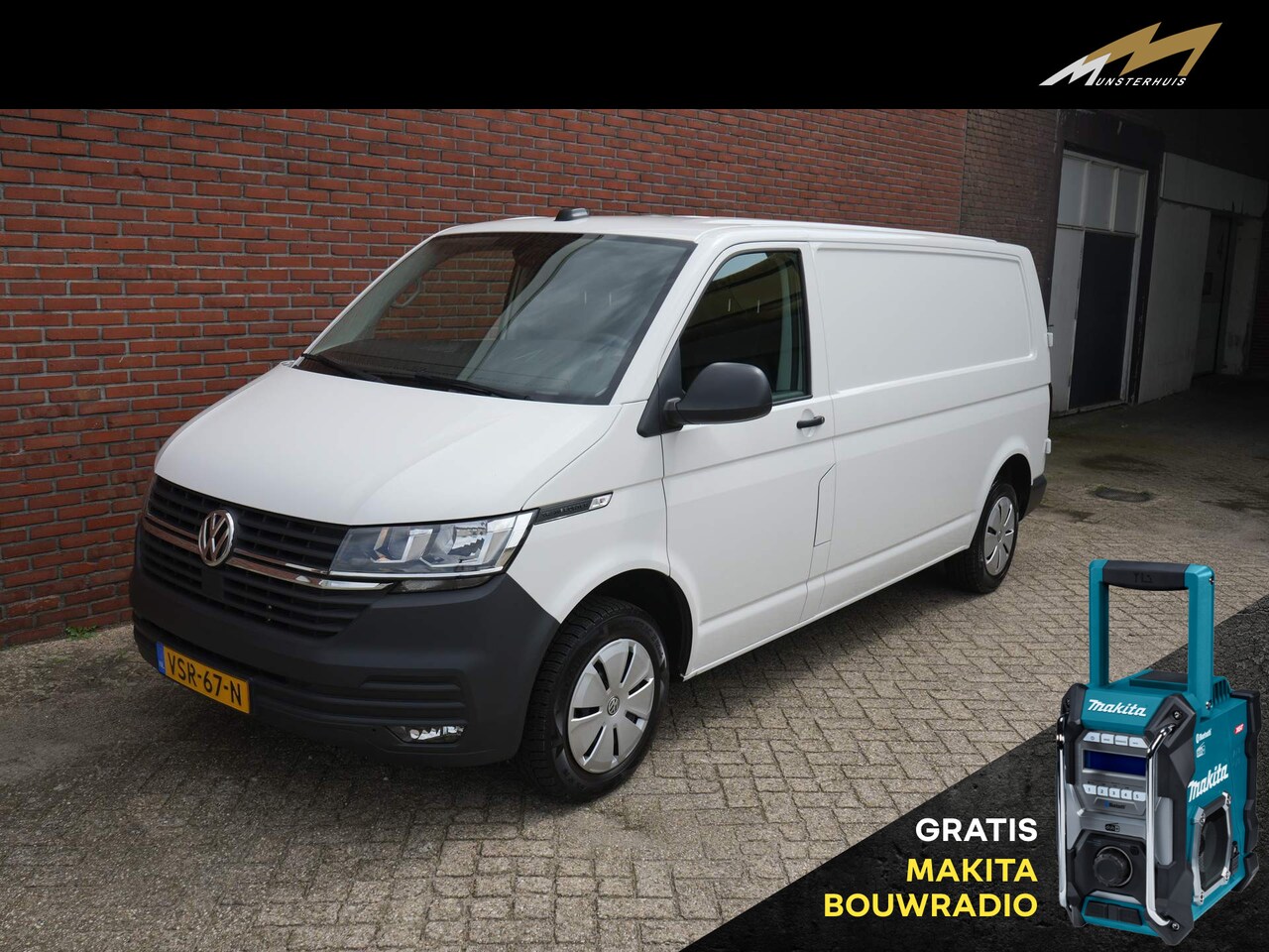 Volkswagen Transporter - 2.0 TDI L2H1 28 - Trekhaak - 110 PK - ACTIEPRIJS - AutoWereld.nl