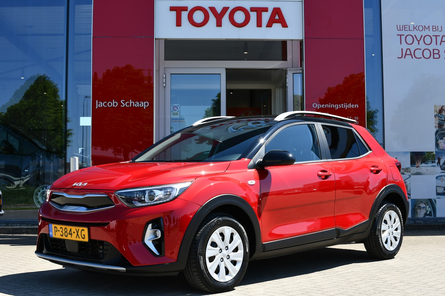 Kia Stonic - 1.0 T-GDi MHEV DynamicPlusLine 100pk | Navigatie | Parkeersensoren | NL-auto | - AutoWereld.nl