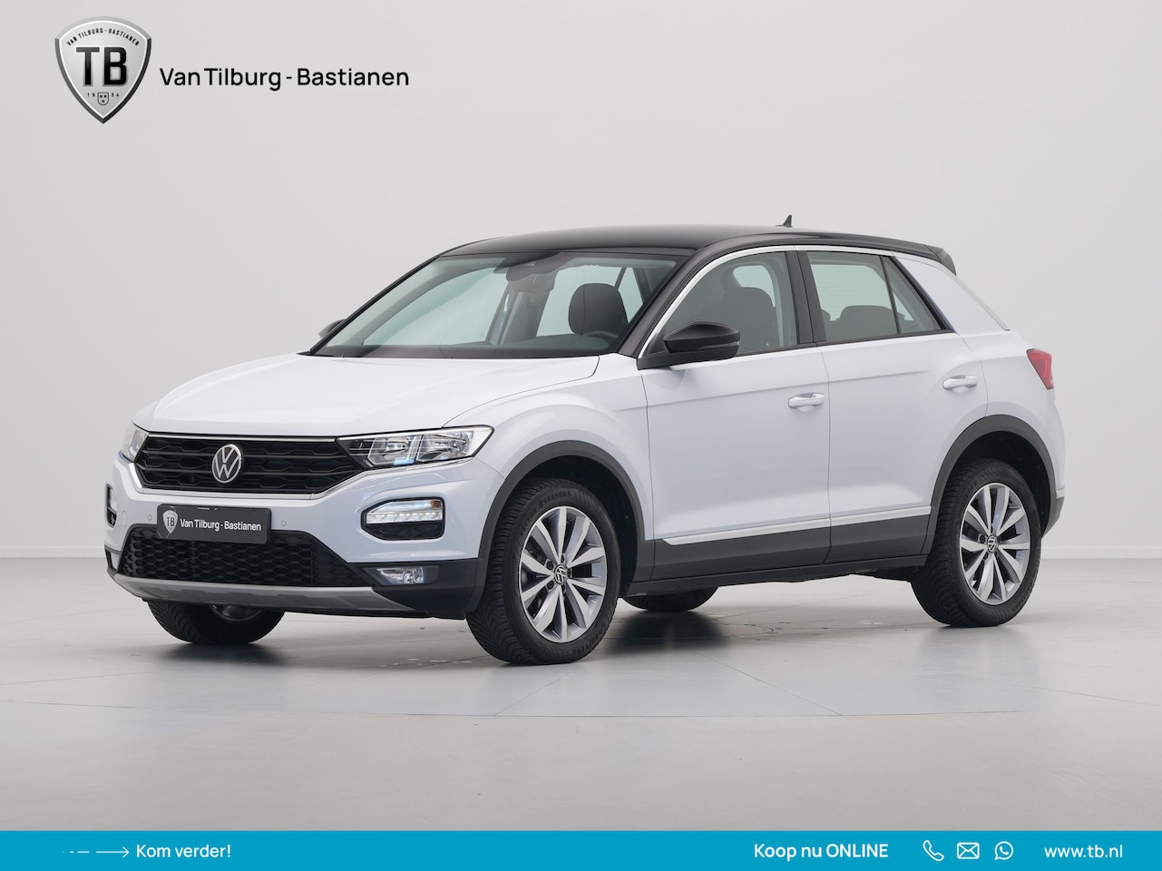Volkswagen T-Roc - 1.0 TSI 110pk Style Virtual Cockpit Clima Pdc Carplay - AutoWereld.nl