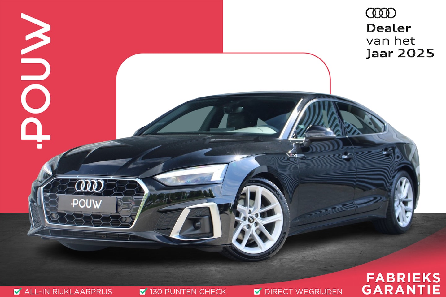 Audi A5 Sportback - 35 TFSI 150pk S Edition | Cruise Control | Virtual Cockpit Plus | Apple Carplay/ Android A - AutoWereld.nl