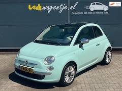 Fiat 500 - 1.2 Lounge *mintgroen *airco *panorama *bluetooth