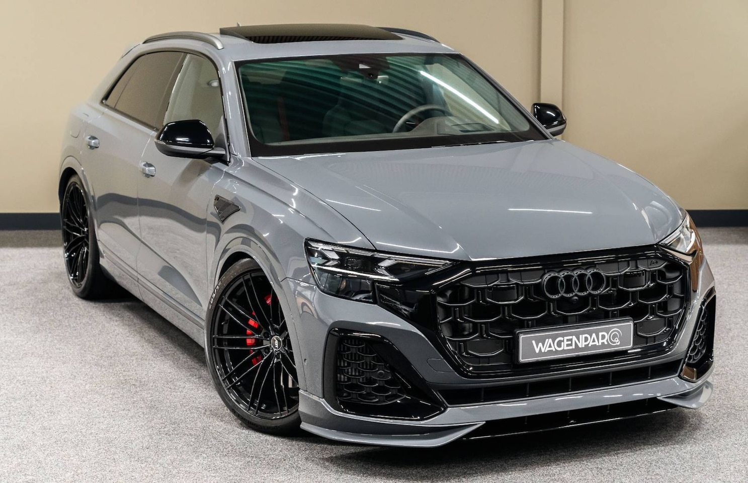 Audi Q8 - 60 TFSIe ABT AERO*4W-STURING*GRIGIO*MASSAGE*577 PK - AutoWereld.nl