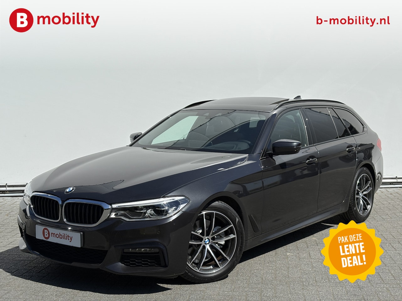 BMW 5-serie Touring - 520i High Executive M-Sport Head-Up Display | Panoramadak | Comfort Stoelen | DAB | Hifi - AutoWereld.nl