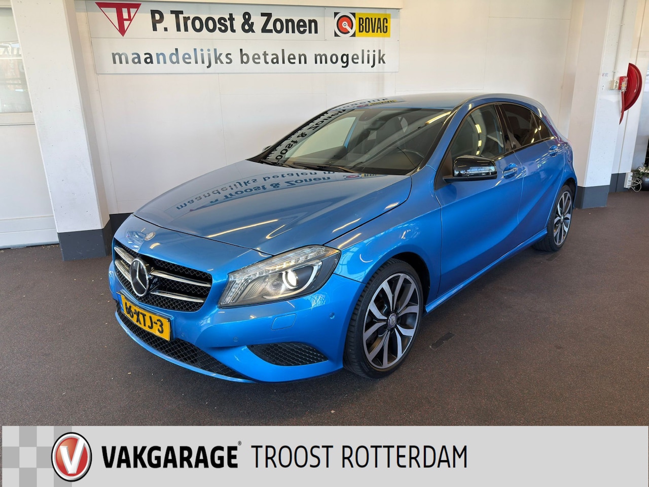 Mercedes-Benz A-klasse - 180 Sport | Cruise control | Navigatie | Airco | Bluetooth | Half-Lederen bekleding - AutoWereld.nl