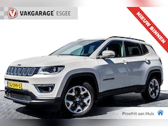 Jeep Compass - 1.4 170 PK MultiAir Limited 4x4 AUTOMAAT RIJKLAAR | Leer zwart | PDC V/A | Trekhaak | Navi