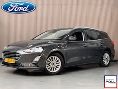 Ford Focus Wagon - 1.0 EcoB Hybrid Titanium X Adap Cruise Camera Winter Parking pack Dodehoek Full LED Wagon