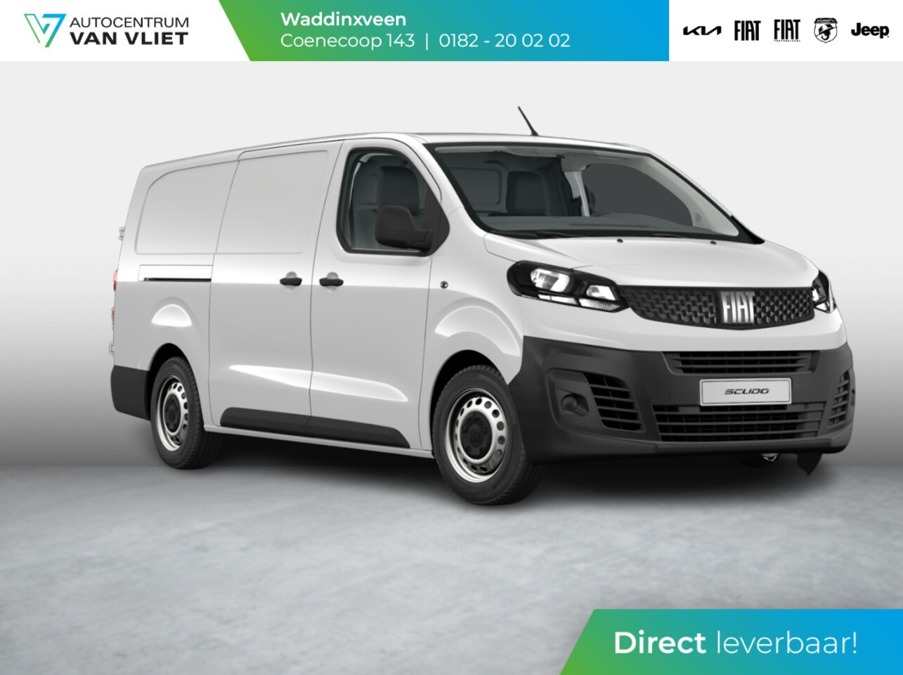 Fiat Scudo - 2.0 Diesel 145pk L3 | Uit voorraad leverbaar | Navi | LED | Camera | Apple Carplay | 3-Zit - AutoWereld.nl