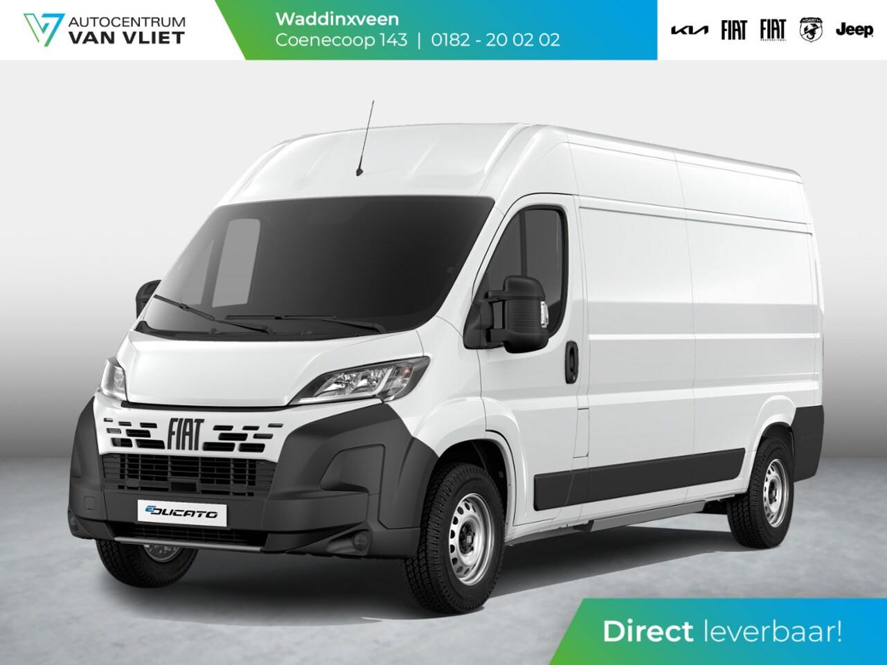 Fiat E-Ducato - 4.25t L3H2 Heavy 110 kWh | Pack Cargo | Pack City Plus | Pack Premium | Pack Visibility | - AutoWereld.nl