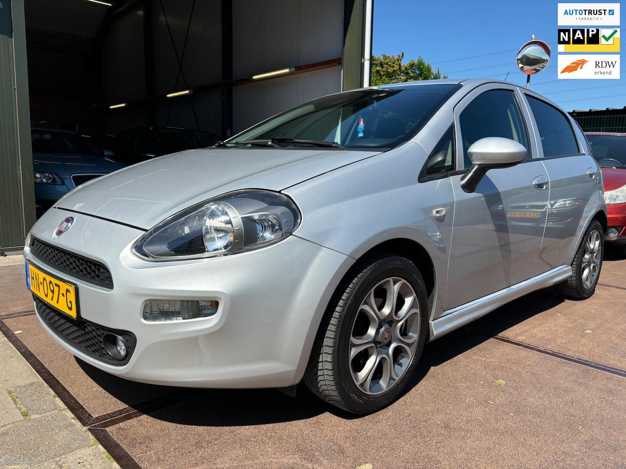 Fiat Punto Evo - 1.3 M-Jet Lounge Airco Cruise Topstaat - AutoWereld.nl