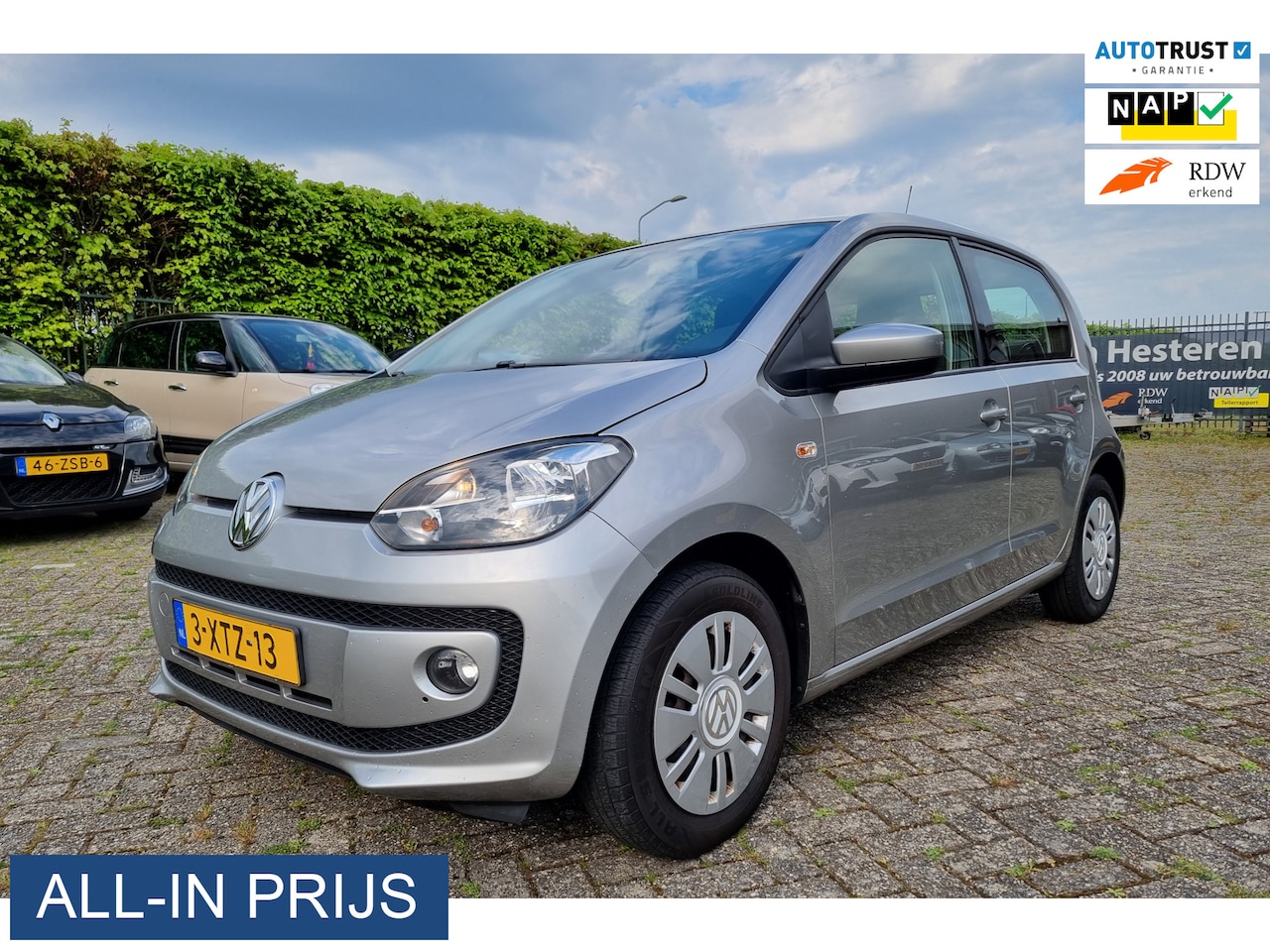 Volkswagen Up! - 1.0 cheer up! ✅AUTOMAAT ✅5-DEURS ✅GARANTIE - AutoWereld.nl