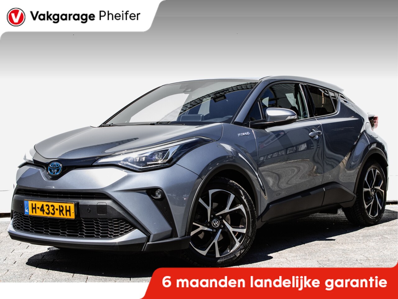 Toyota C-HR - 2.0 180pk Hybrid First Edition Adapt. cruise/ Stoelverwarming/ Camera/ JBL audio/ Carplay - AutoWereld.nl