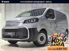 Toyota ProAce Electric Worker - Navigator Extra Range L1 75 kWh PROACE Electric Worker Navigator Extra Range 75 kWh 3 pers