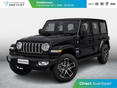 Jeep Wrangler Unlimited - 4xe 380 Sahara | Uit voorraad leverbaar | MY25 | Sky One-Touch Power Soft Top | 20" met M+