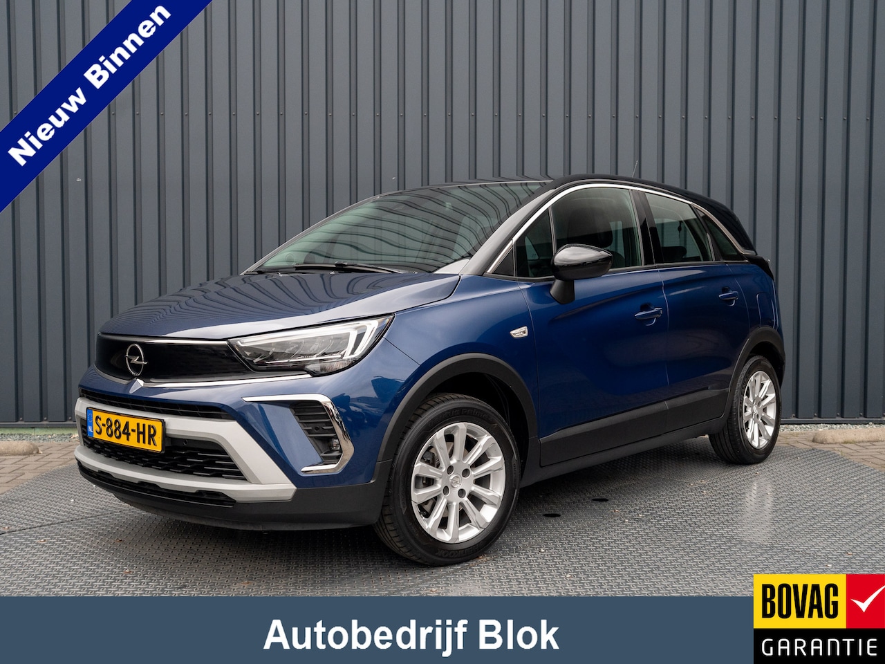 Opel Crossland - 1.2 Turbo 130Pk Elegance | Trekhaak | Camera | Parkeersensoren V&A | Prijs Rijklaar!! - AutoWereld.nl