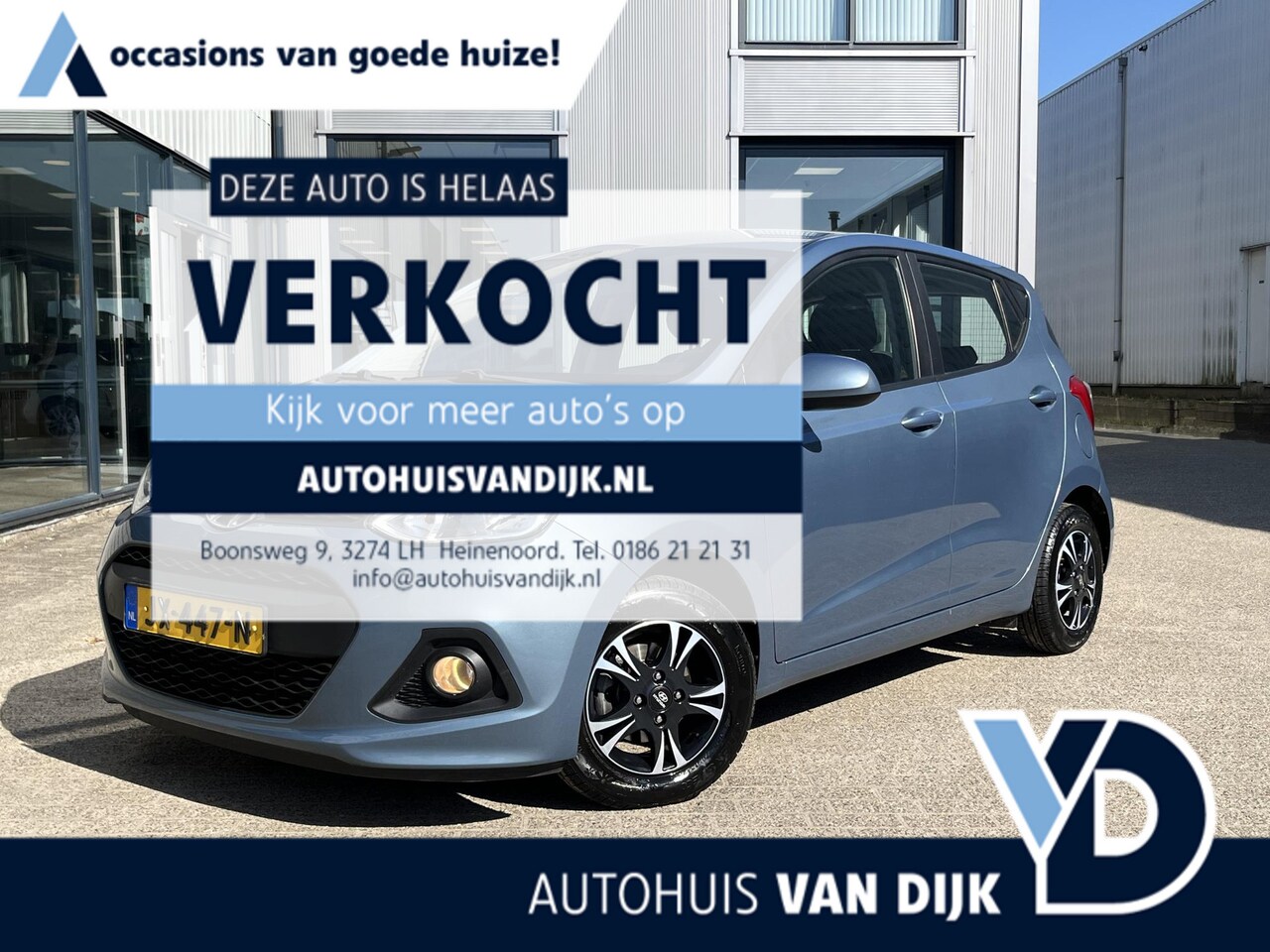 Hyundai i10 - 1.0i i-Motion Comfort | NL Auto/2e Eig./Clima/Cruise/13"/Elektr.Ramen - AutoWereld.nl