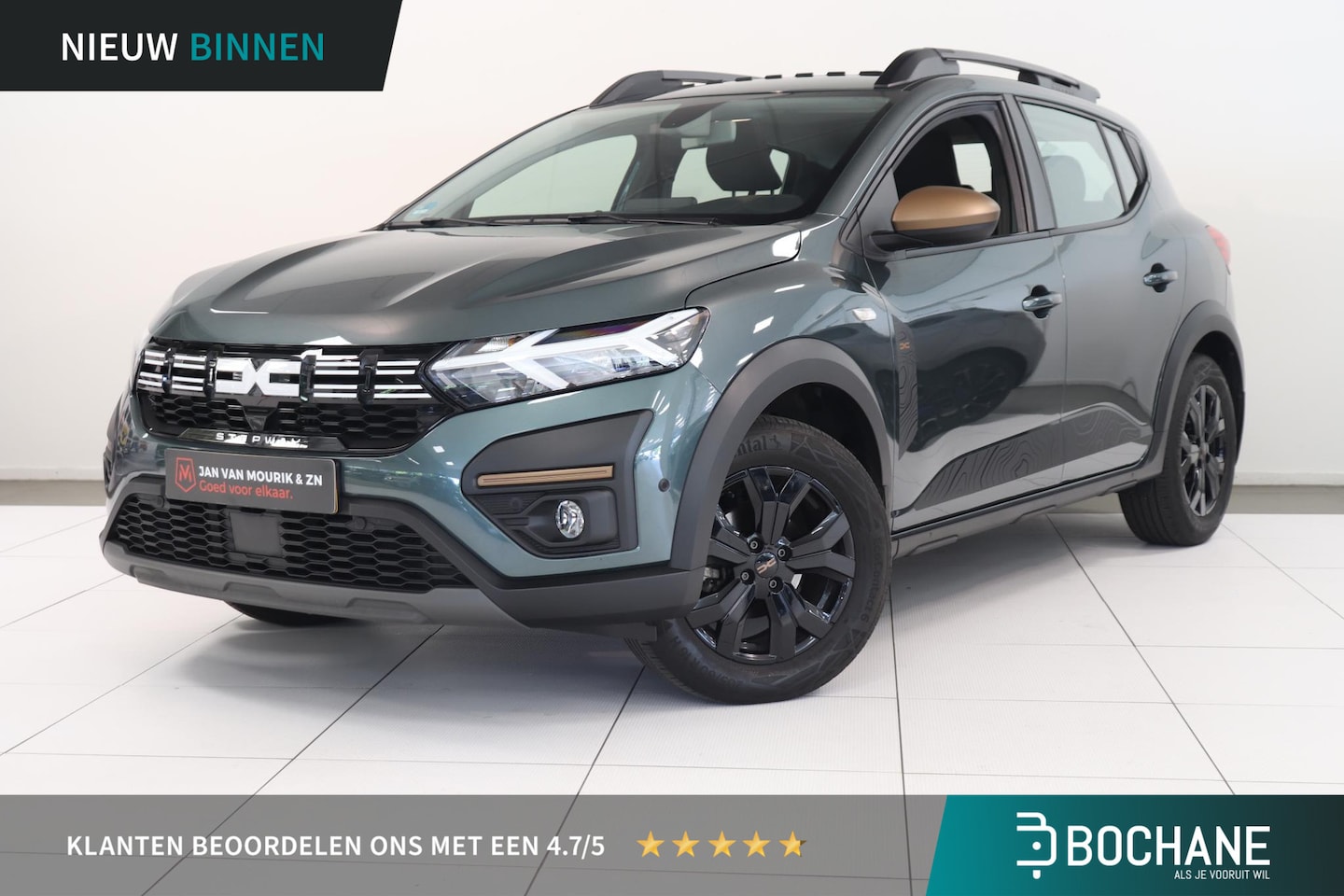 Dacia Sandero Stepway - 1.0 TCe 100 ECO-G Extreme | Camera | schuif kanteldak | Apple Carplay Android Auto navigat - AutoWereld.nl