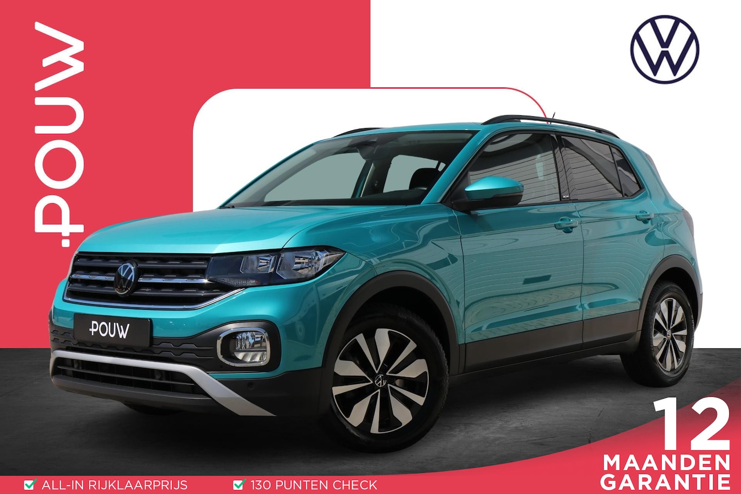 Volkswagen T-Cross - 1.0 TSI 110pk DSG Move | Navigatie | Clima | Stoelverwarming - AutoWereld.nl