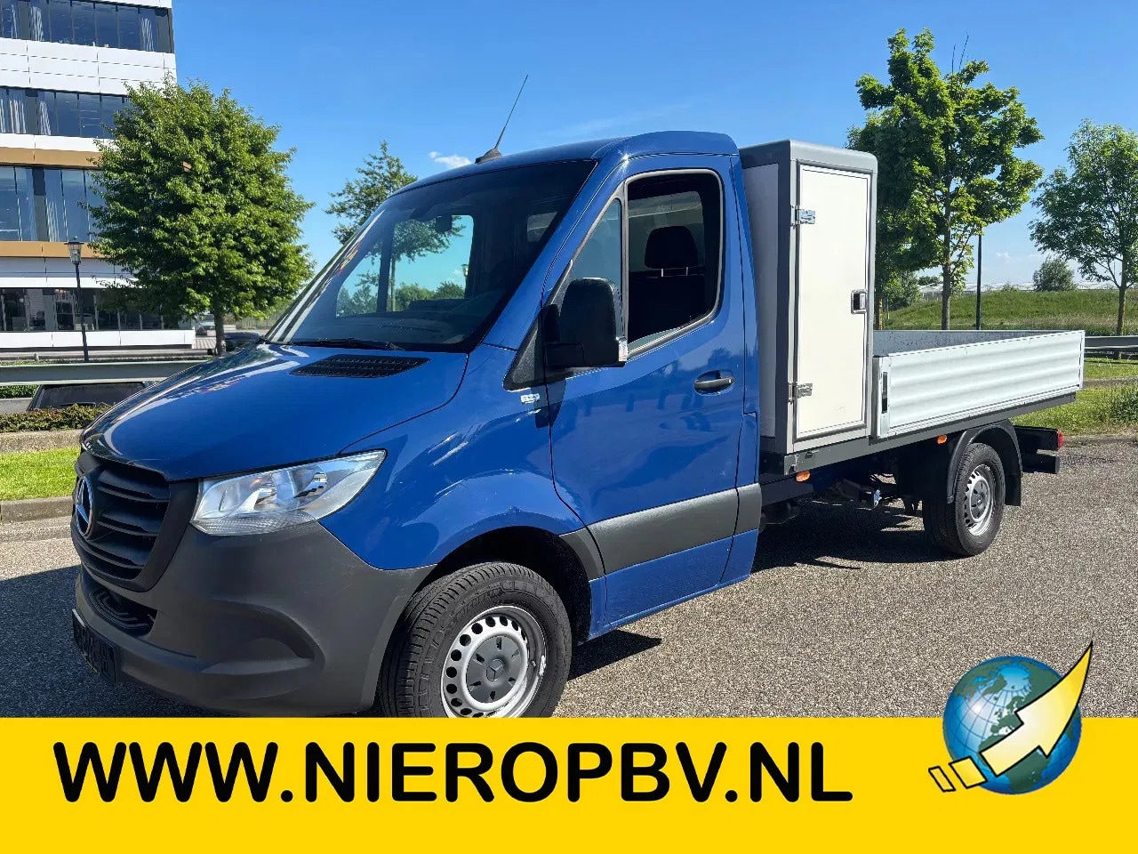 Mercedes-Benz Sprinter - 316CDI Openlaadbak Airco Navi Trekhaak EURO 6 63200KM - AutoWereld.nl