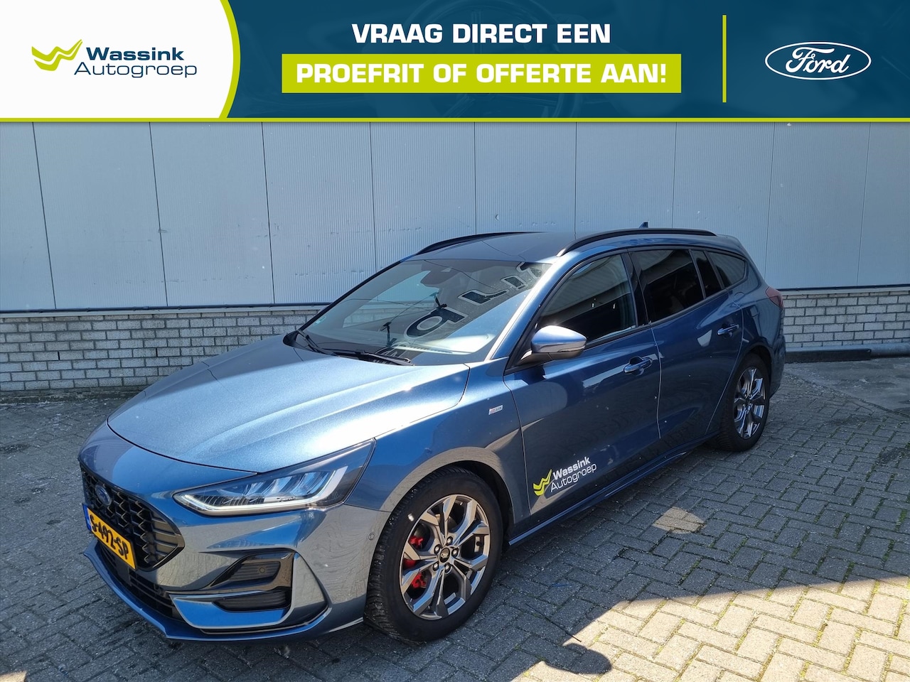 Ford Focus Wagon - 1.0 EcoBoost Hybrid 125pk ST-Line Style I Winter I Family I ST design & Parking Pack - AutoWereld.nl