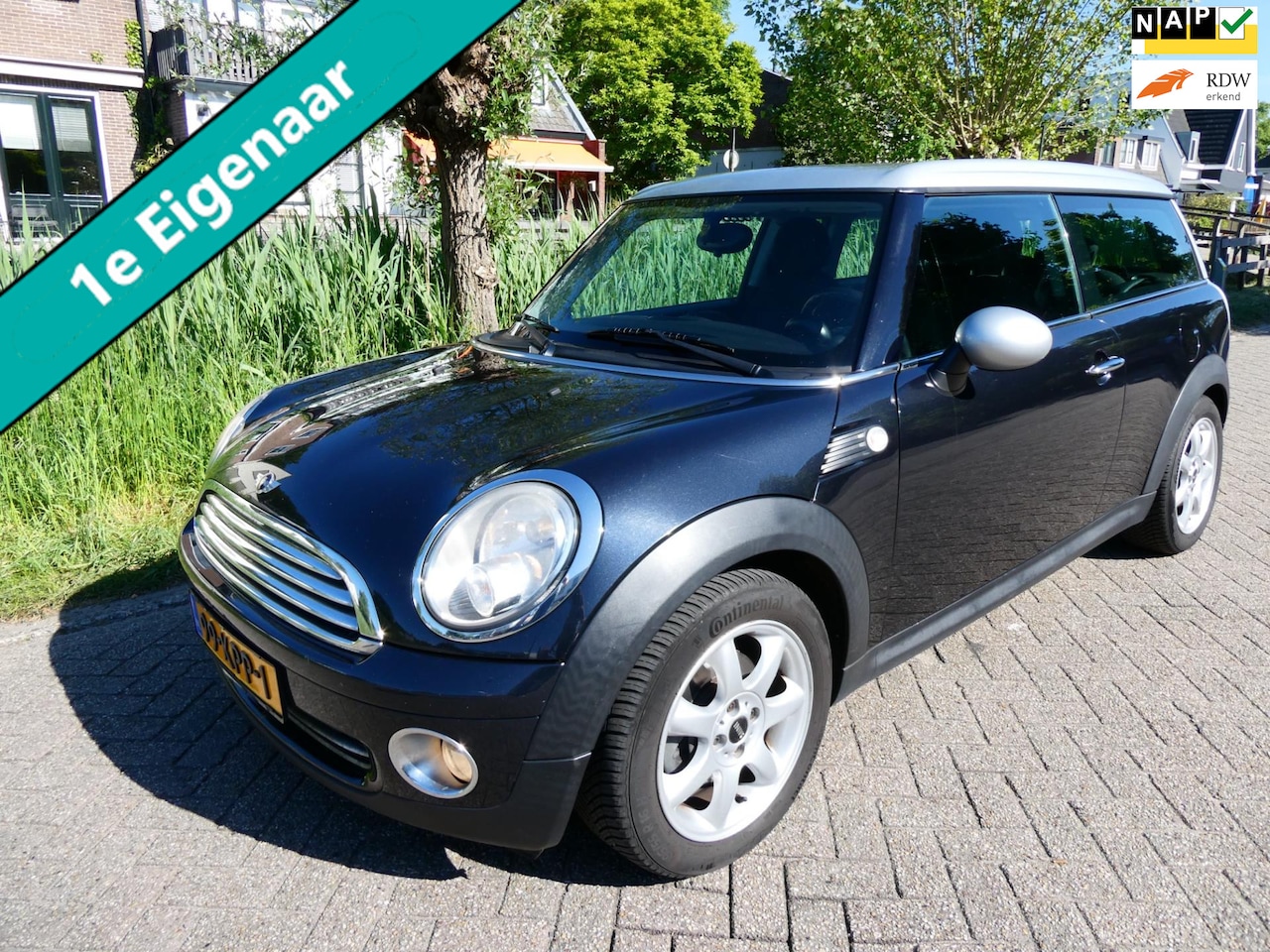 MINI Clubman - Mini 1.6 Cooper Pepper 120pk 1e eig. Airco Cruise Navi Historie - AutoWereld.nl