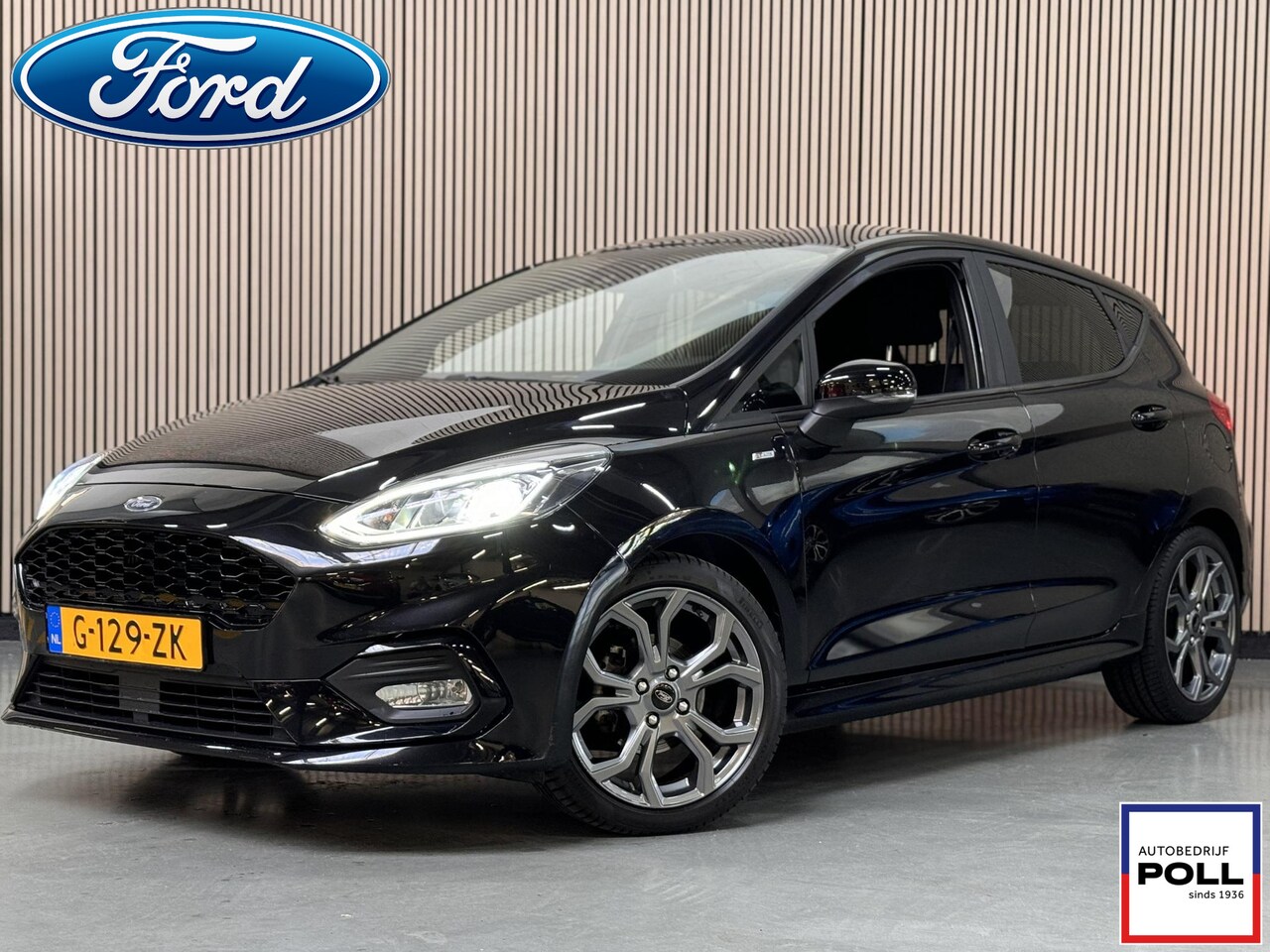 Ford Fiesta - 1.0 EcoBoost ST-Line Navi DAB+ Climat Cruise Privacy Glass Parkeersensoren Dealeronderhoud - AutoWereld.nl