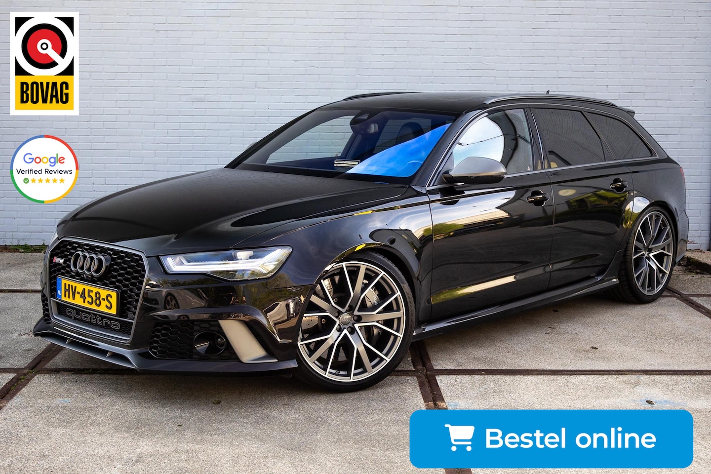 Audi RS6 - 4.0 TFSI quattro performance Pro Line Plus Keramisch/360/Pano - AutoWereld.nl