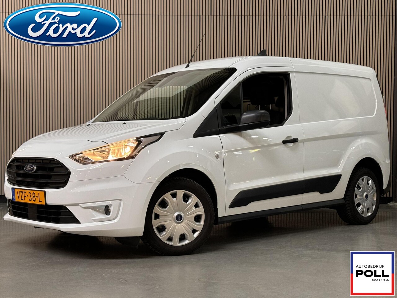 Ford Transit Connect - 1.5 EcoBlue 100pk Trend Navi Camera Trekhaak Cruise Fabrieksgarantie 26-10-2025 - AutoWereld.nl