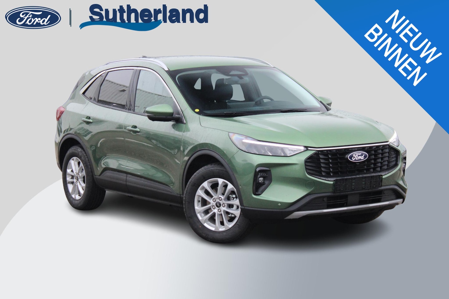Ford Kuga - 2.5 PHEV Titanium 225pk Nieuw Model | Bursting Green | Navigatie | Achteruitrijcamera | Ni - AutoWereld.nl