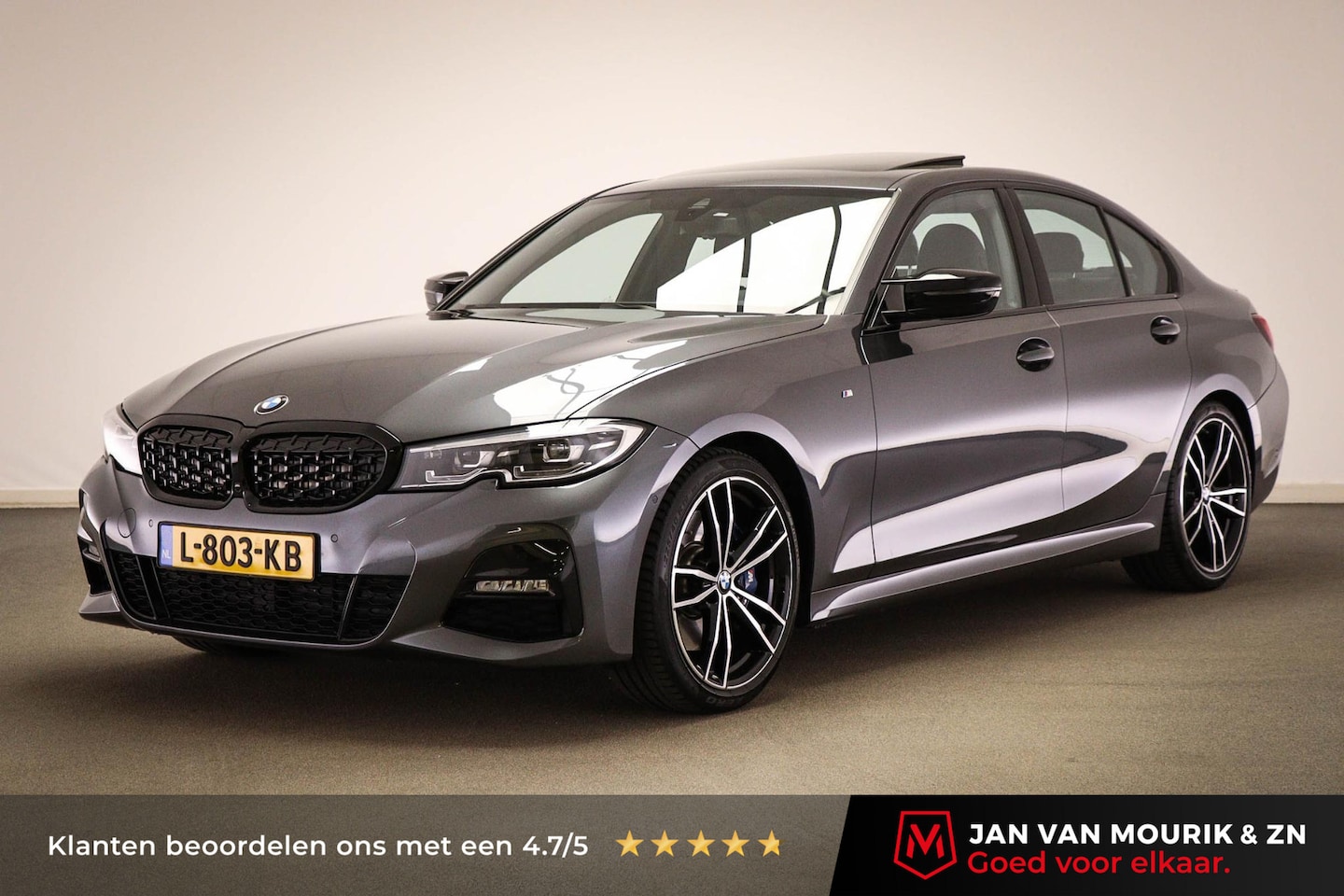 BMW 3-serie - 320i High Executive Edition | M SPORT PLUS | HEAD UP  | OPEN DAK | STUURVERWARMING | 19" - AutoWereld.nl